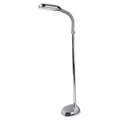 Bedford Home Bedford Home 72A-1242S Sunlight Floor Lamp; 5 ft. - Silver 72A-1242S